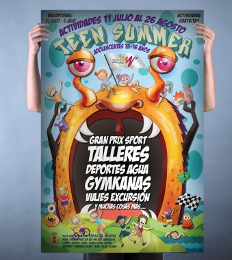 Ilustración y diseño para cartel
