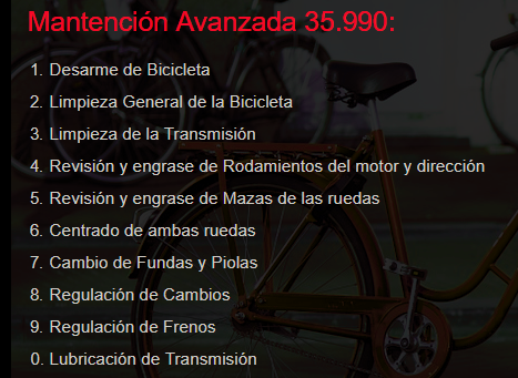 Una de nuestras mantenciones más solicitadas