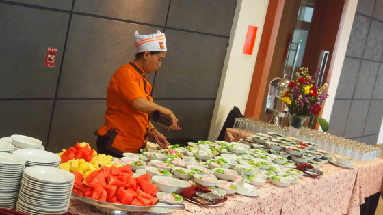 stall pisang ijo 