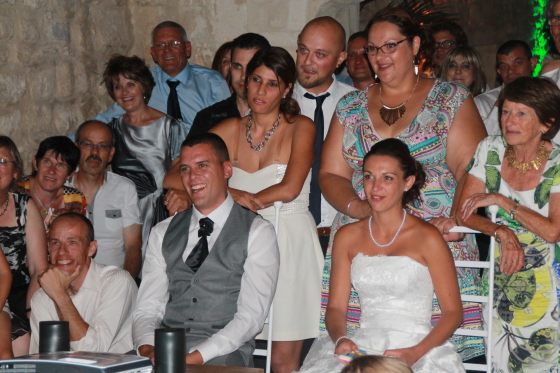 Projection photo film Mariage