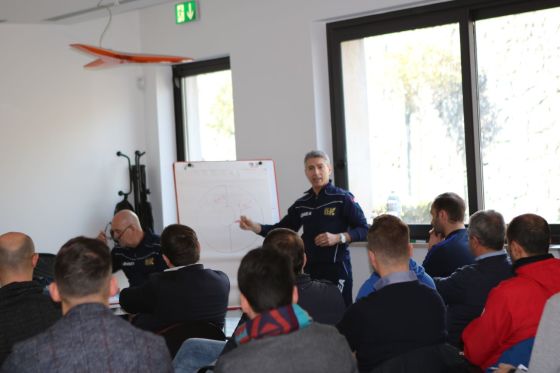 Formazione in aula Calcio Catania