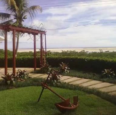 Portico de entrada mai jardim realizado em Salinas-PA, Hotel Solar.