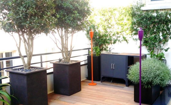 conception et réalisation et maintenance de cette terrasse