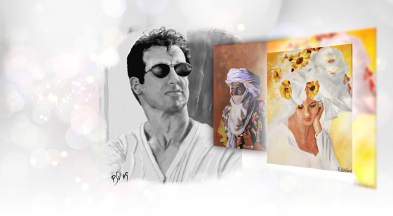 Illustrations et peintures sur toile, numérique (Stalonne) ou de technique traditionnelle (Acrylique sur toile)