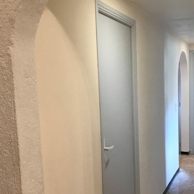 Réfection d'un couloir