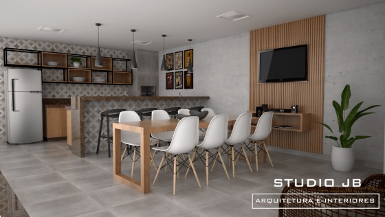Projeto Interiores - Área Gourmet