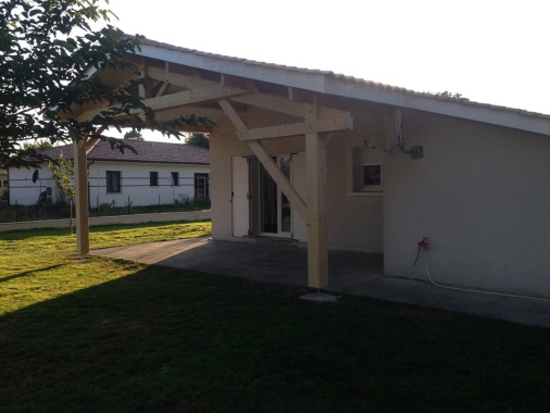 Extension charpente
