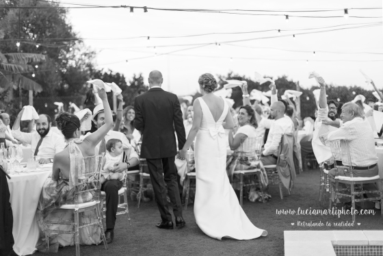 Fotografía de bodas natural 