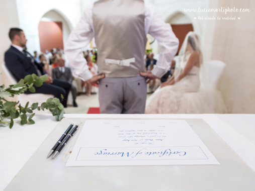 Fotografía creativa de boda