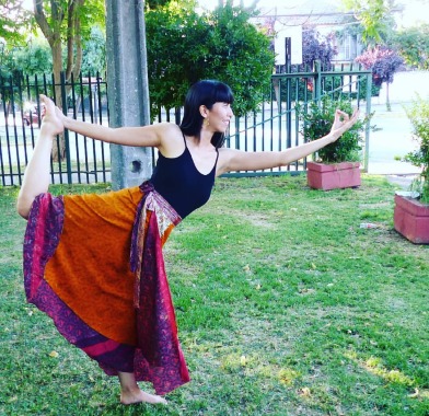 Postura del bailarin