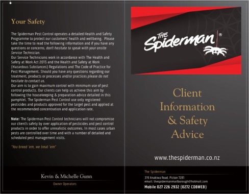 Client Safety information Brochure