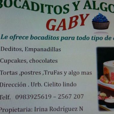 Bocaditos Y Algo Más Gaby