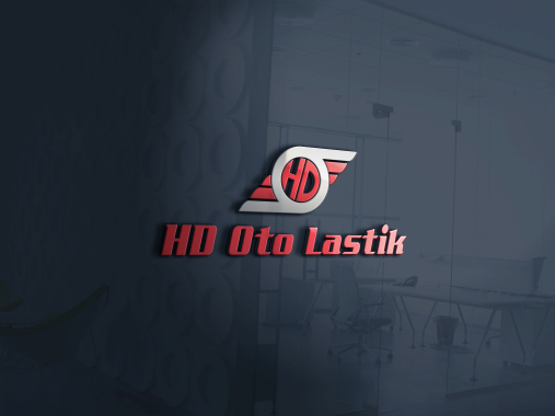 Hd Oto Lastik Logo Çalışması