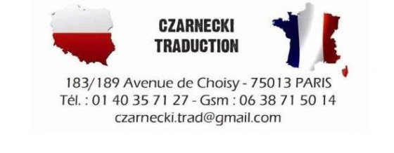 Czarnecki-Traduction