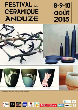 Affiche Festival de la Céramique D'Anduze
