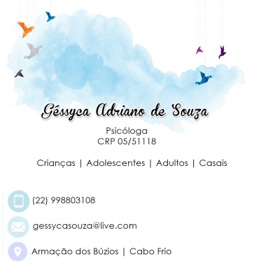 Psicóloga Géssyca Souza