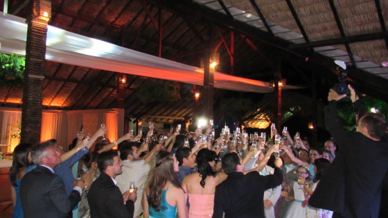 Cerimônia e recepção de casamento