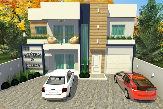 Residência Unifamiliar e Comercial com 260,00m² para Chapecó/SC