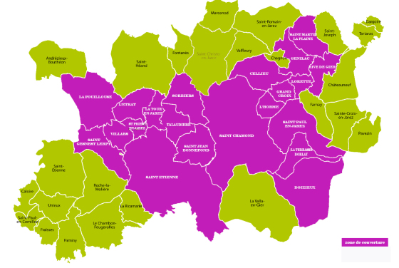 Carte dépannage informatique 42400