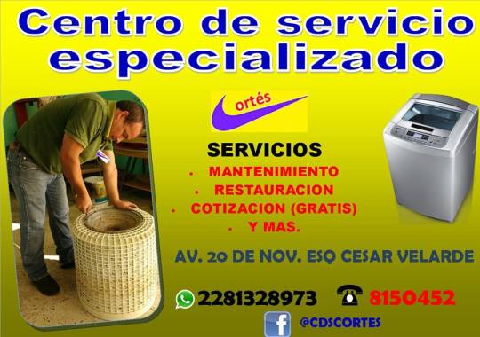 Personal Especializado en todas las marcas nacionales e importadas: Whirlpool, Mabe, Easy, LG, Carrier, York, Acros, Westinghouse,