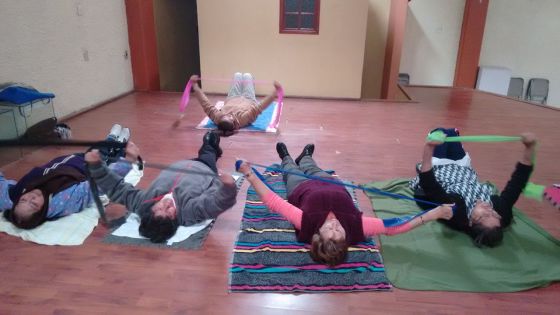 ESTIMULACIÓN TALLER A GRUPOS GERIÁTRICOS.