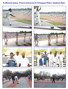Iam Giving the Fitness training to SI's and Conistables in APPA. hyd.