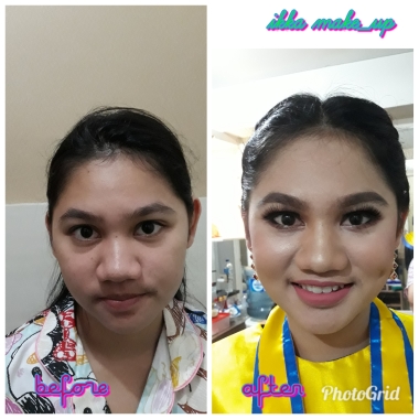 Makeup natural  untuk wisuda