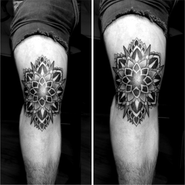 Knee Mandala