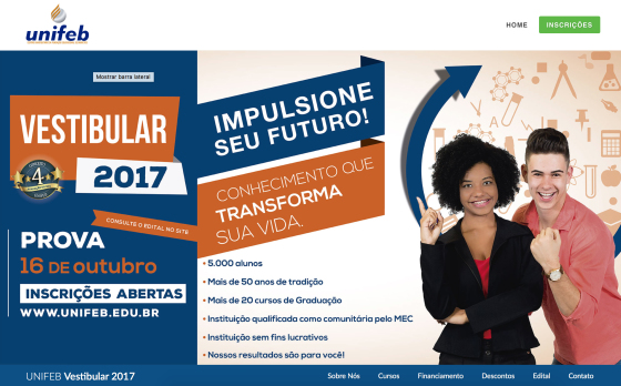 Inscrições UNIFEB Barretos 2017