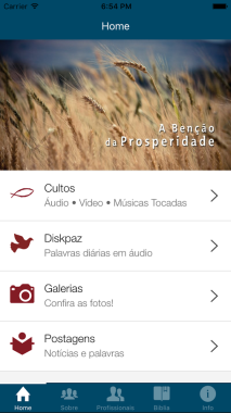 APP iOS e Android da 2IPB de Barretos
