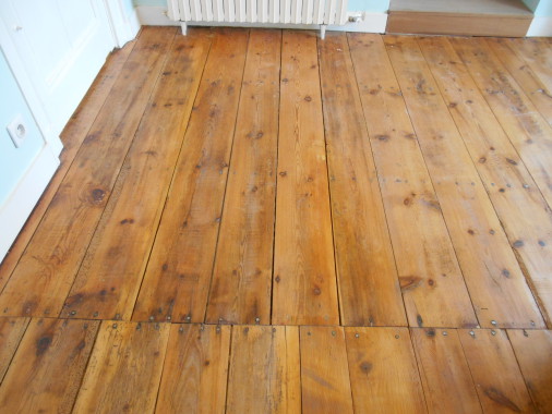 PARQUET PITCHPIN 19 siècle
après restauration