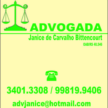 Janice Carvalho Bittencourt Advocacia E Consultoria Jurídica