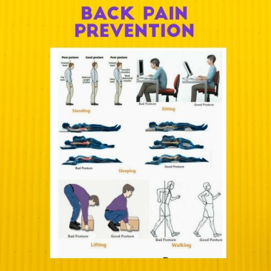 Simple activities that can cause back pain