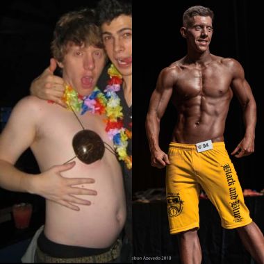 Head Trainer Mike's before and After! 