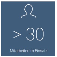 Mitarbeiter im Einsatz