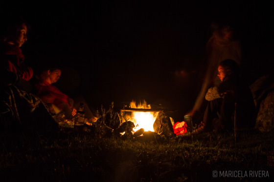 Acampando