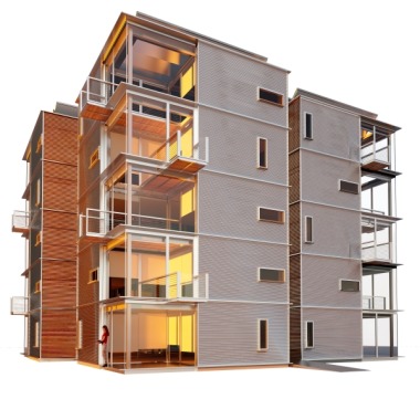 Apartamentowiec Living Steel