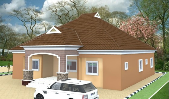 Four bedroom bungalow
