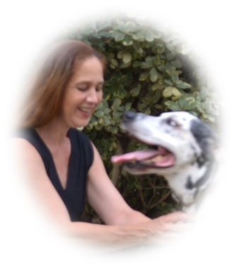 Dra Tania Freire e seu cão