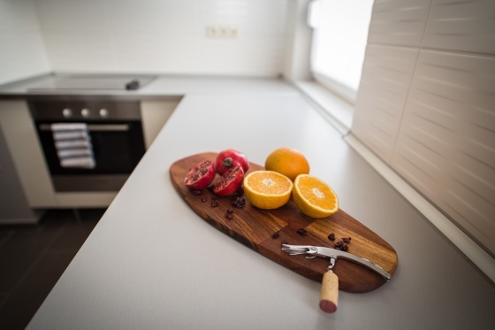 Apartman fotózás konyha