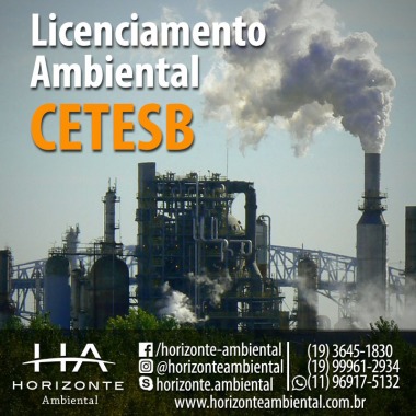 Licenciamento Ambiental CETESB (LP, LI e LO)