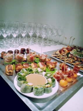Coctel canapés