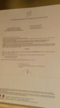 Agrementation pour exercer dans ma profession comme ads et apr