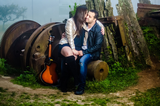 Willian e Vânia - Ensaio casal