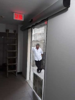 Puertas automáticas de vidrio 