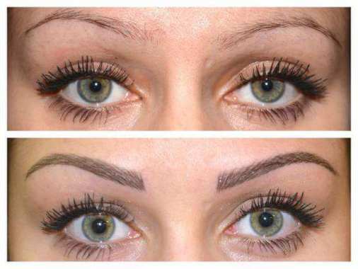 Maquillage semi permanent des sourcils