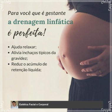 Drenagem linfática em gestantes