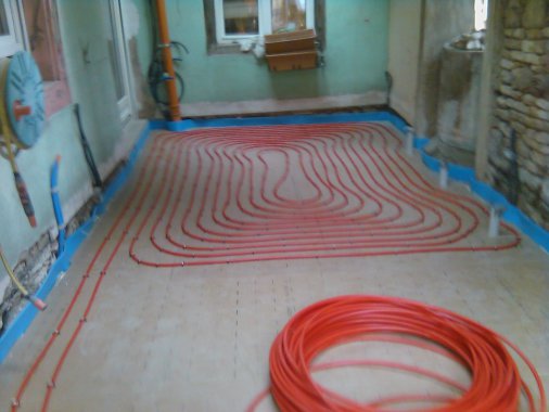 plancher chauffant