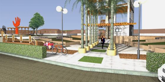 Diseño Parque Lineal