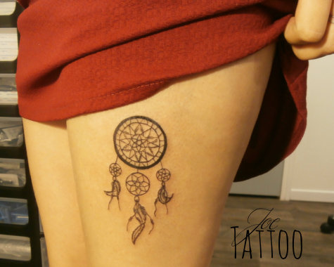 dreamcatcher cuisse (100€)